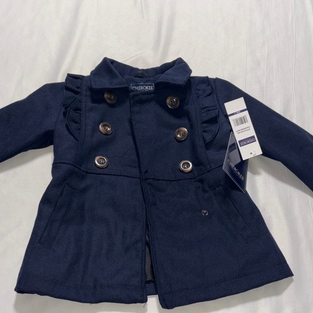 Cherokee Dark Blue Kids Peacoat